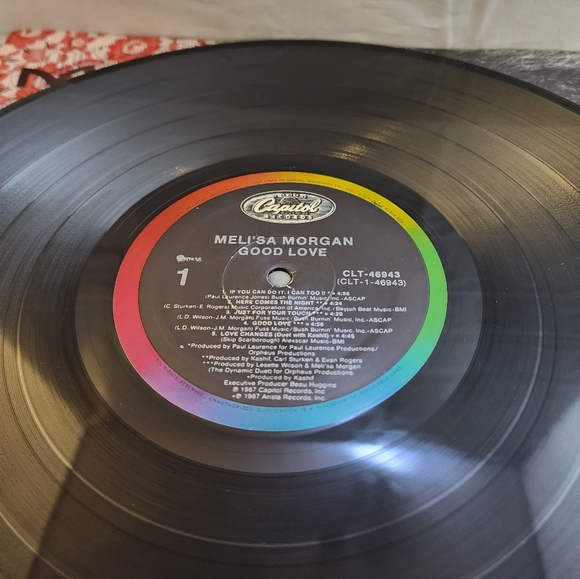 1987 Meli'sa Morgan Good Love Vinyl Record LP Album Arista Records, Inc - Picture 8 of 11